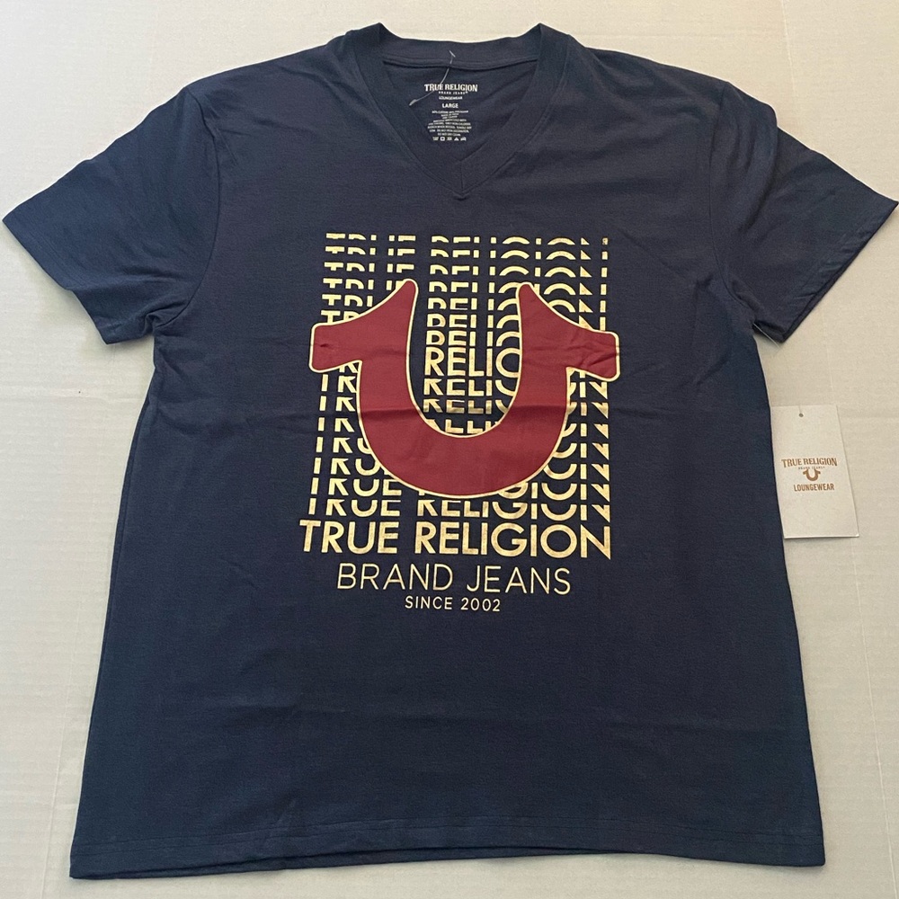 True religion v neck